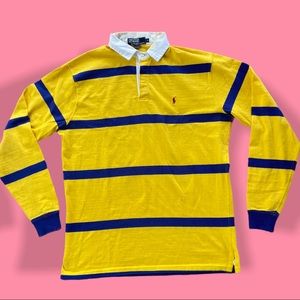 Vintage 80s/90s Ralph Lauren Retro Rugby Polo -  L